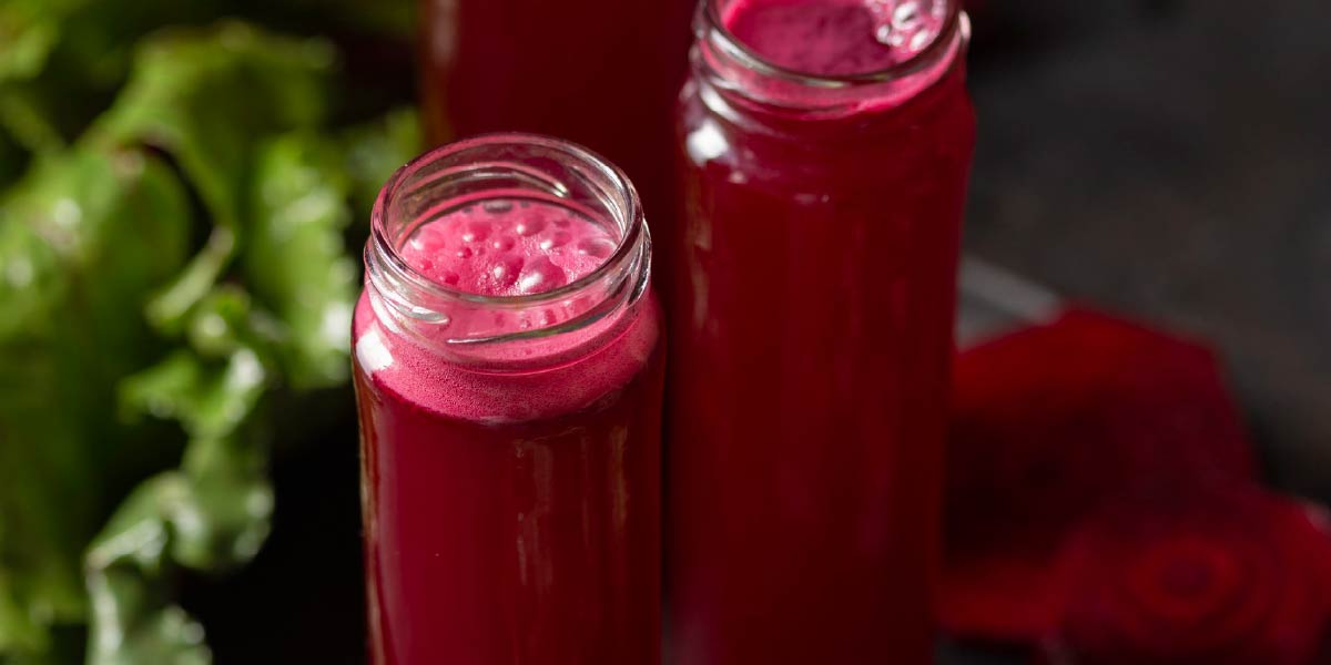 Jugo de remolacha para deportistas