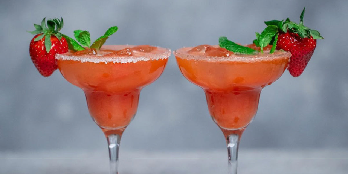 Mocktail de frutilla: refrescante y sin alcohol
